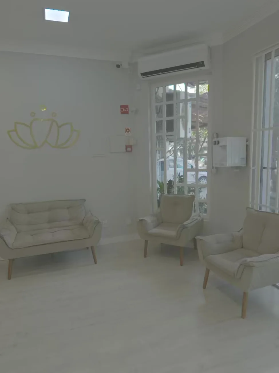 Espaço de espera da INTEGRA